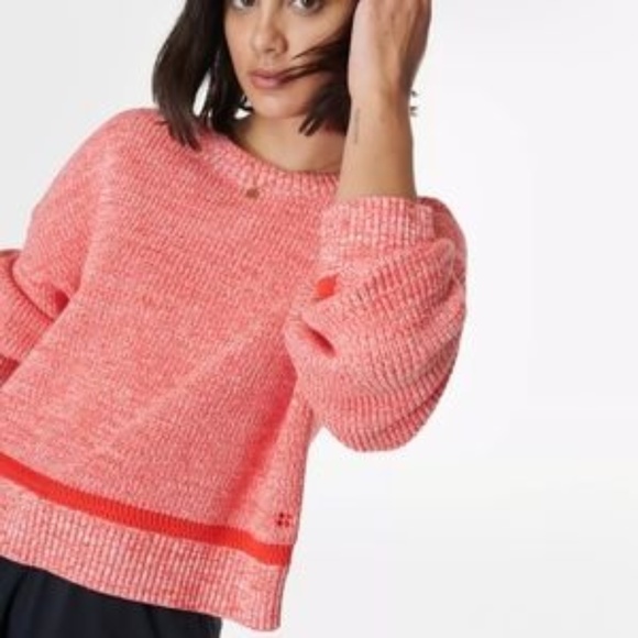 Sweaty Betty Red Sweater - Picture 2 of 8
